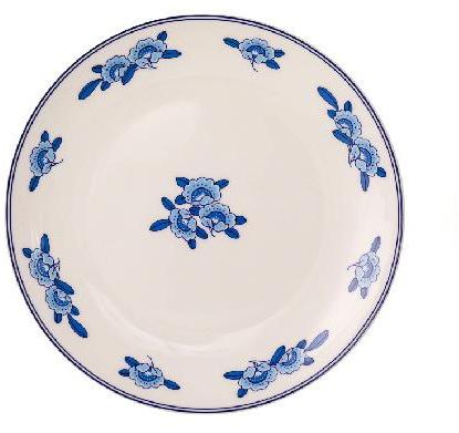 Blue Blossom Minimalist Plate